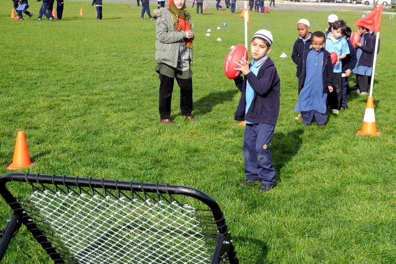 AFL Carlton Players Visit