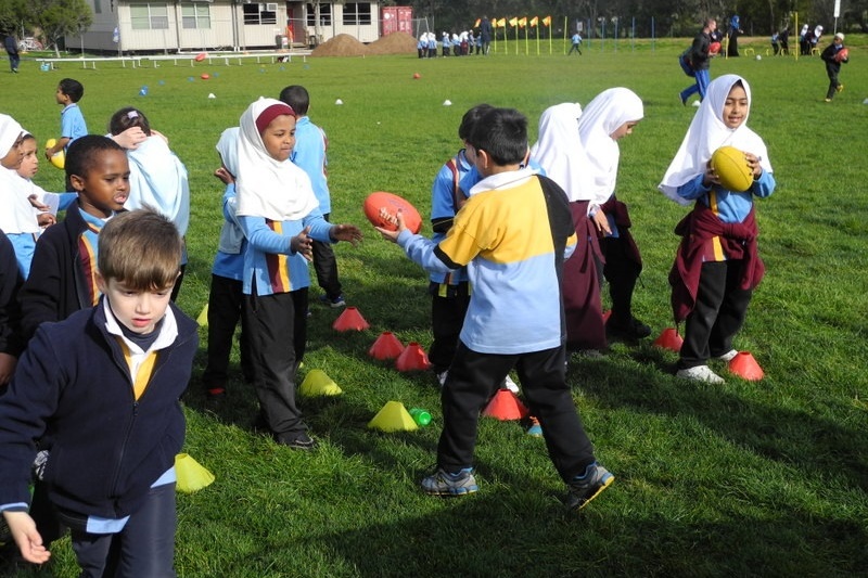 AFL Carlton Players Visit