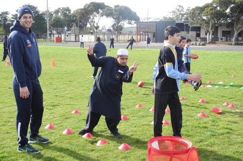 AFL Carlton Players Visit