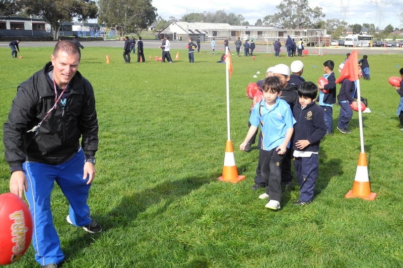 AFL Carlton Players Visit