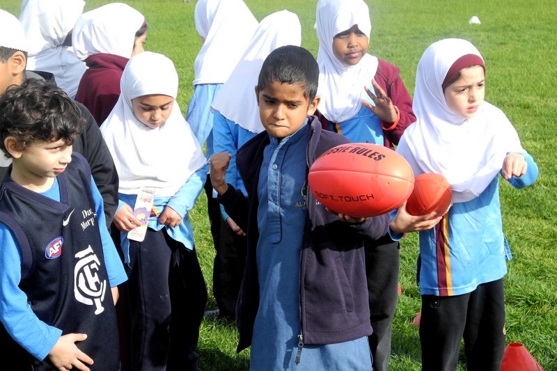 AFL Carlton Players Visit