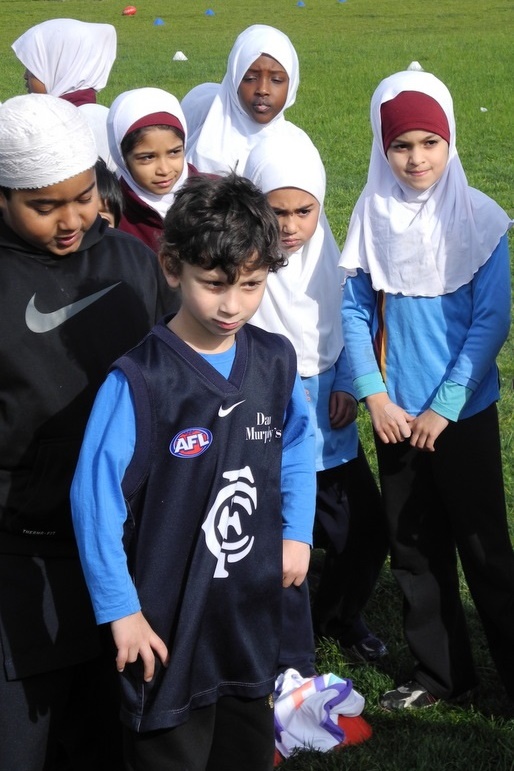 AFL Carlton Players Visit