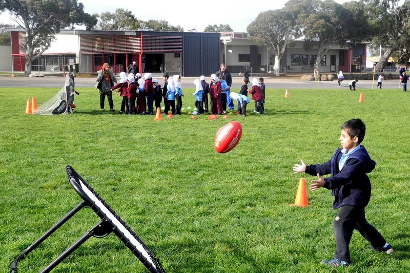 AFL Carlton Players Visit