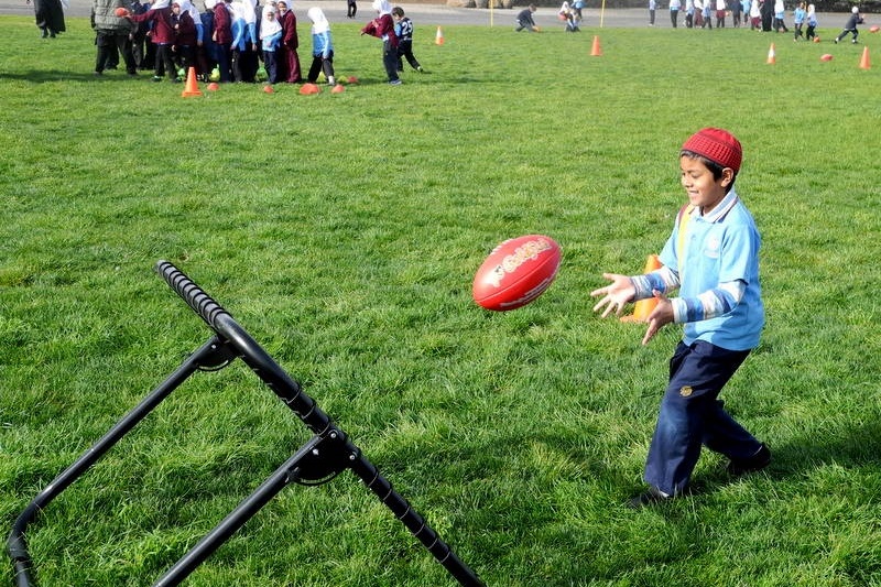 AFL Carlton Players Visit