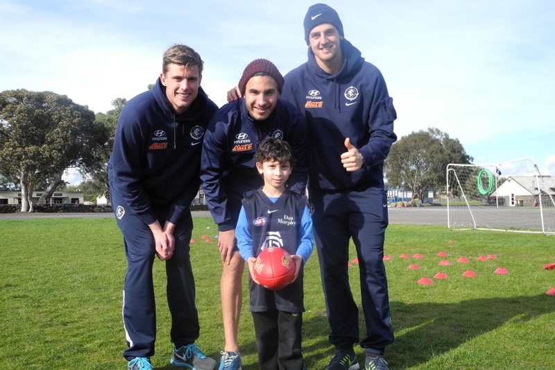 AFL Carlton Players Visit