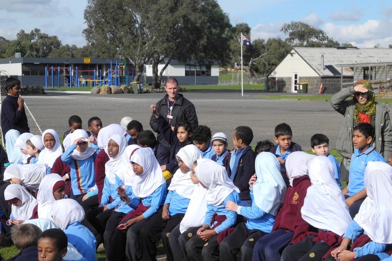 AFL Carlton Players Visit