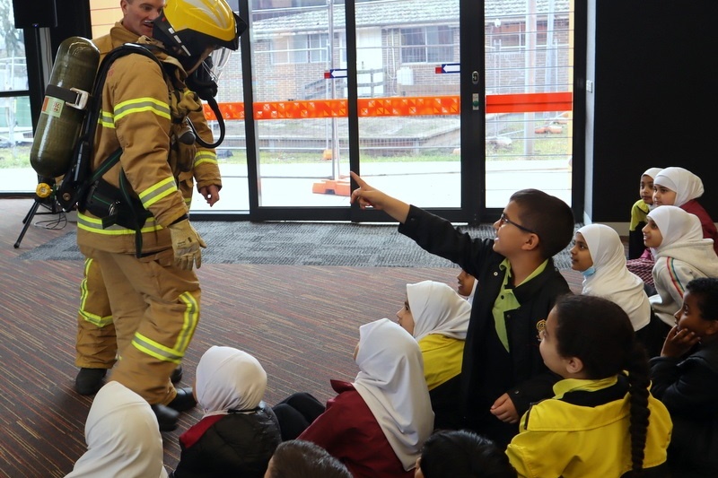 Year 3 Arabic: Firefighters visit