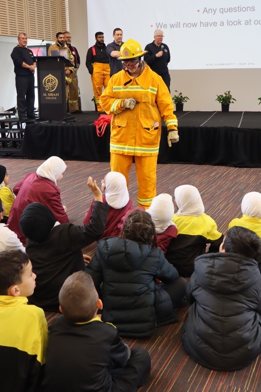 Year 3 Arabic: Firefighters visit