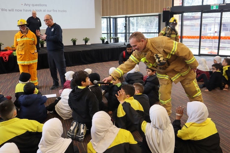 Year 3 Arabic: Firefighters visit