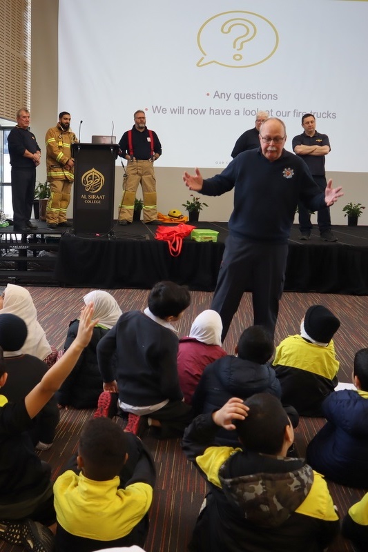 Year 3 Arabic: Firefighters visit