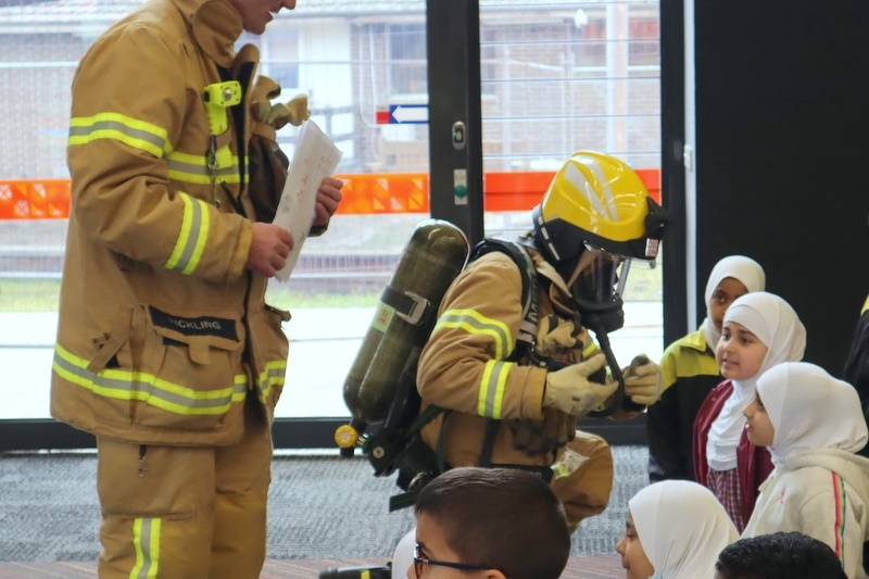 Year 3 Arabic: Firefighters visit