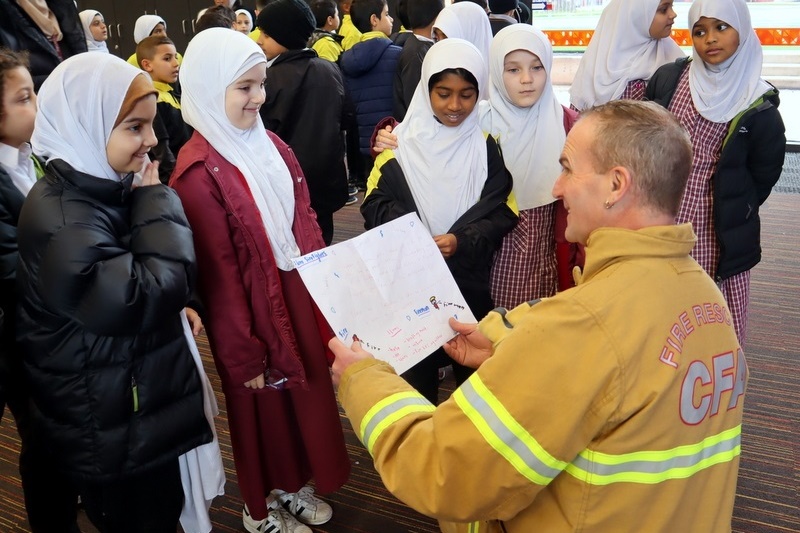 Year 3 Arabic: Firefighters visit