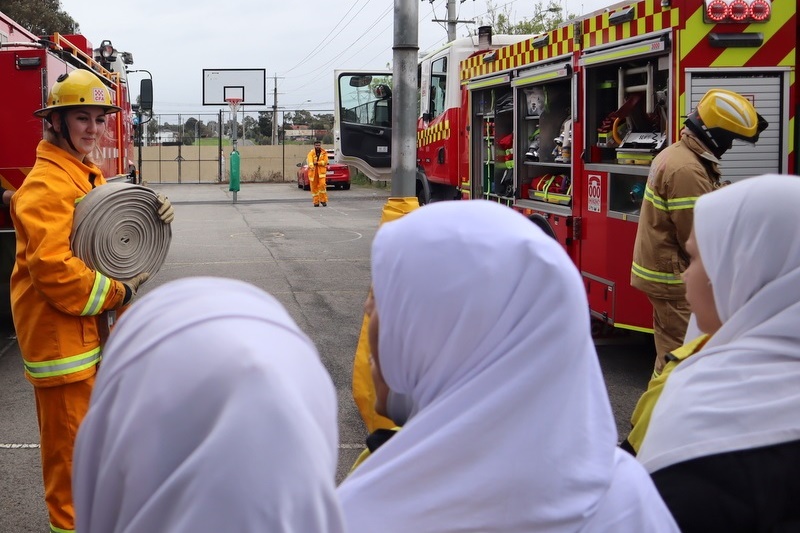 Year 3 Arabic: Firefighters visit