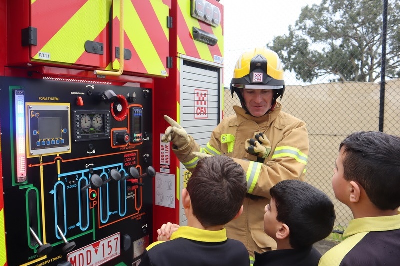 Year 3 Arabic: Firefighters visit