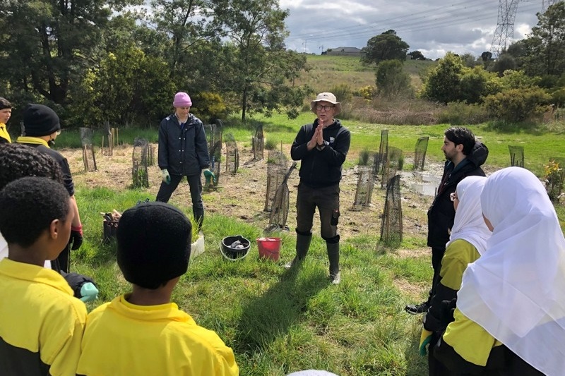 Maserati Park Planting Activity