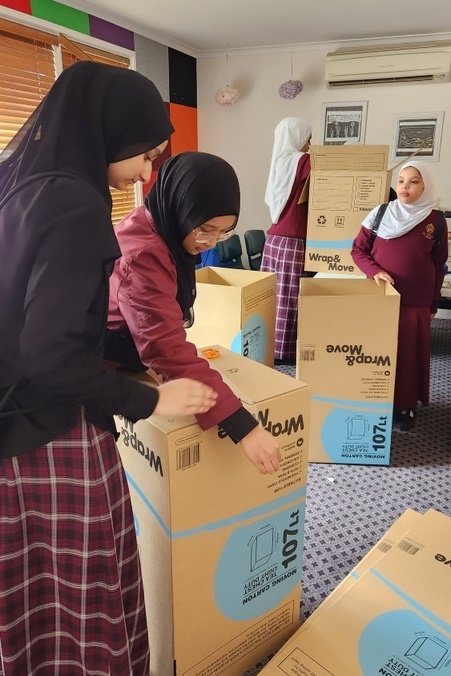 Donations Delivered to Afghan Refugees