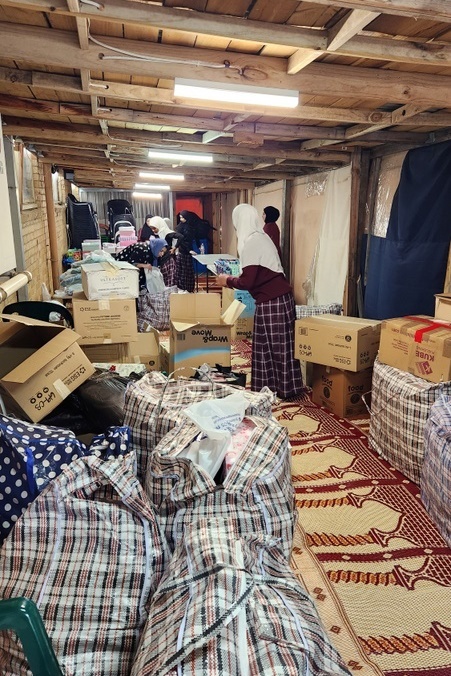 Donations Delivered to Afghan Refugees