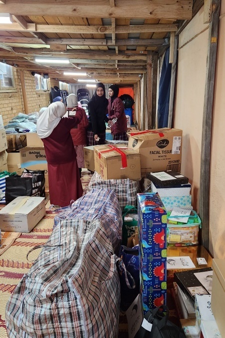 Donations Delivered to Afghan Refugees