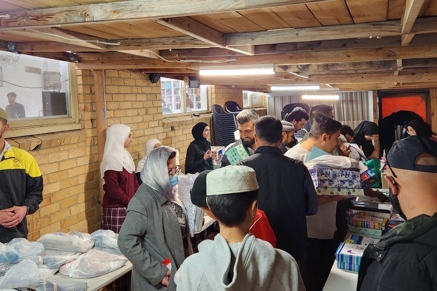 Donations Delivered to Afghan Refugees