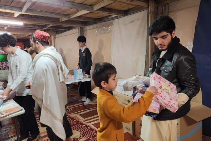 Donations Delivered to Afghan Refugees