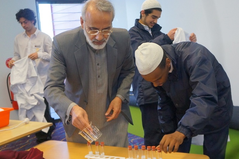 Chemistry Demonstration by Year 11 Students