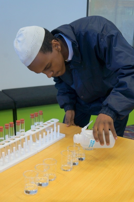 Chemistry Demonstration by Year 11 Students