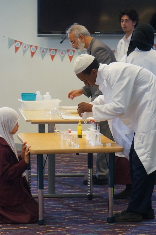 Chemistry Demonstration by Year 11 Students