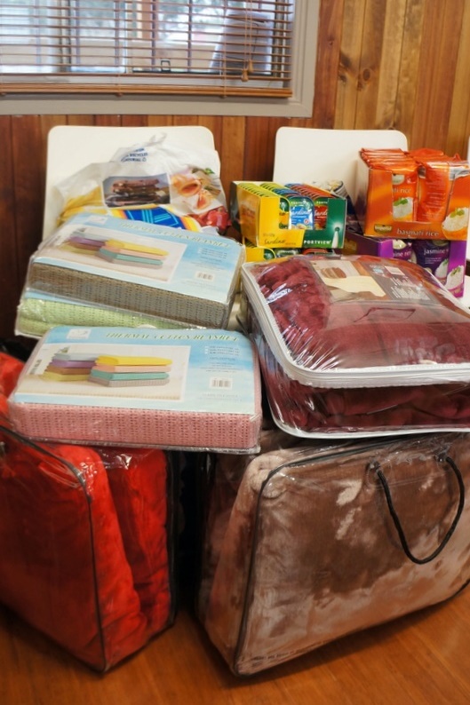 Blankets and Food Drives a Huge Success