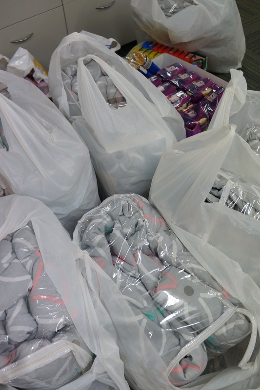 Blankets and Food Drives a Huge Success