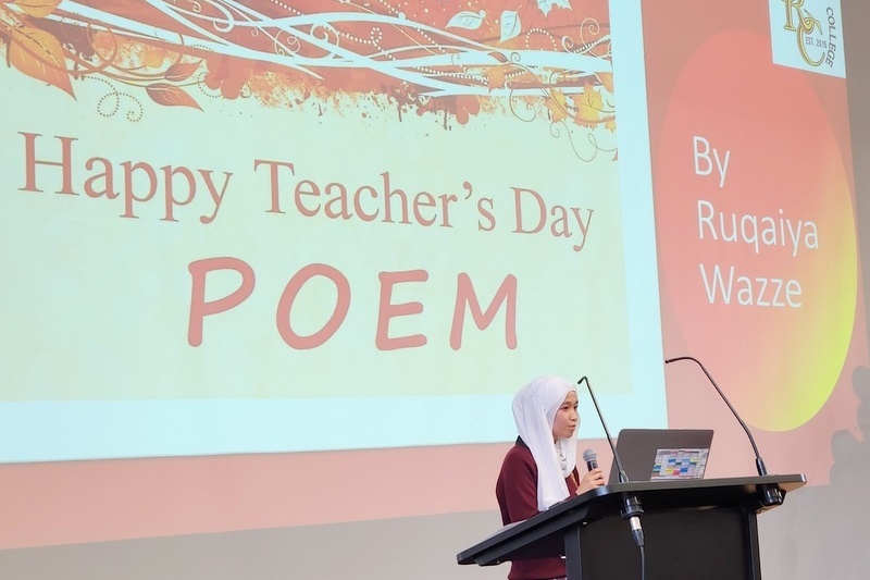 World Teachers’ Day Celebration