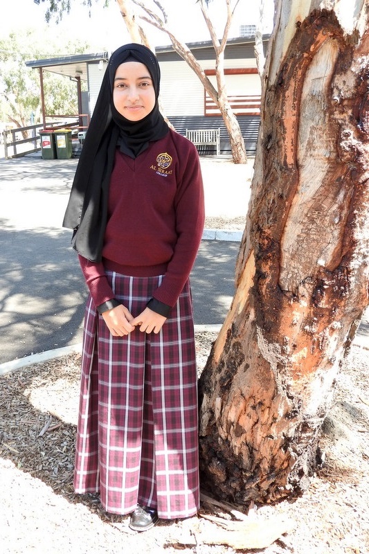 Senior Girls VCE Uniform: Skirt Option with Jumper and Black Scarf