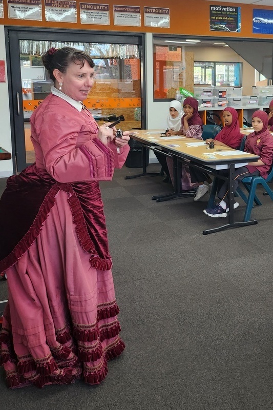 Year 3 Incursion: Mrs Sargood from National Trust