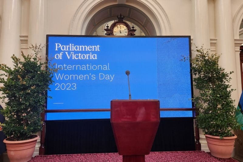 IWD at Parliament of Victoria