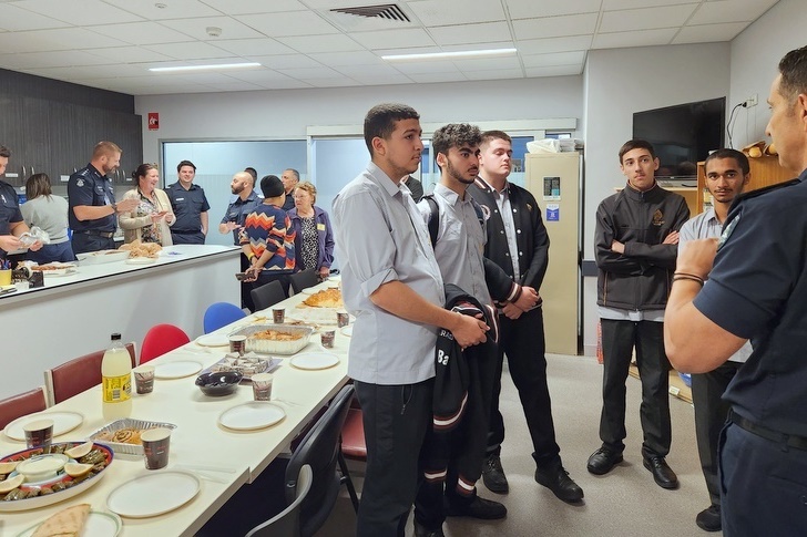 Harmony Day Lunch at Mill Park Police Station