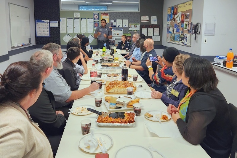 Harmony Day Lunch at Mill Park Police Station