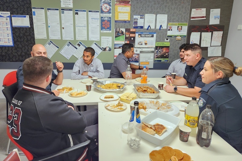 Harmony Day Lunch at Mill Park Police Station