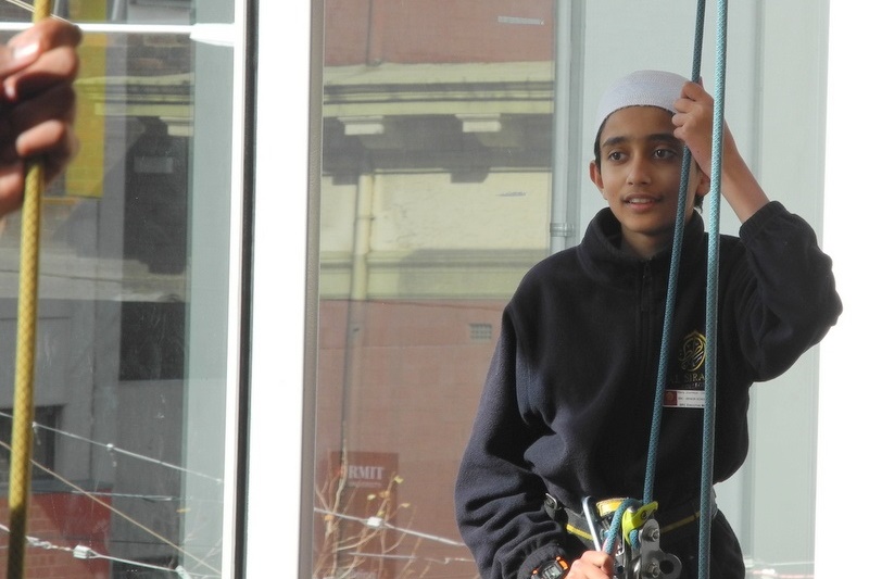 Secondary SRC: Team Building Indoor Climbing