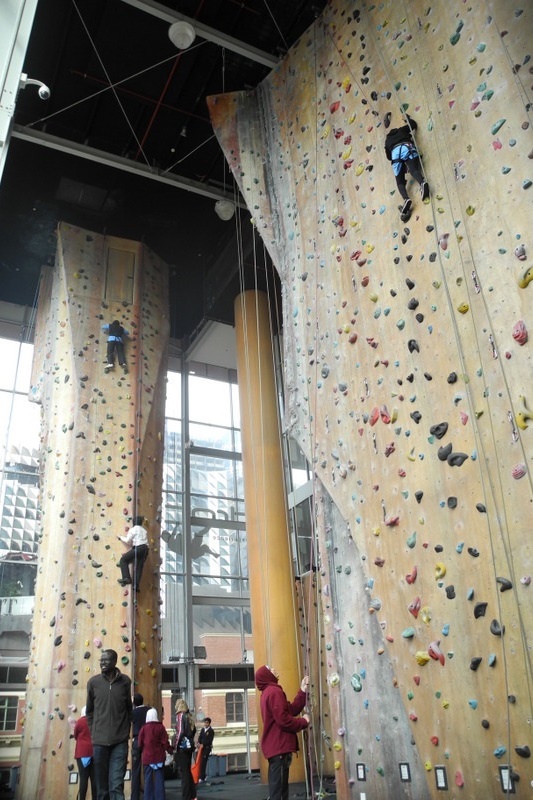 Secondary SRC: Team Building Indoor Climbing