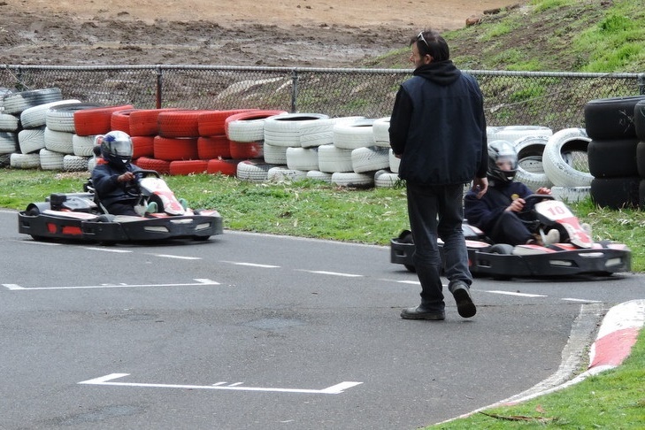 Senior Boys Outdoor Education Program: Go Karting