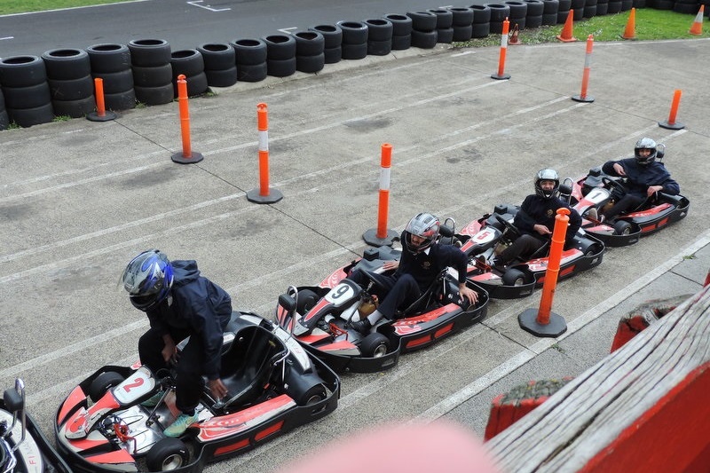 Senior Boys Outdoor Education Program: Go Karting