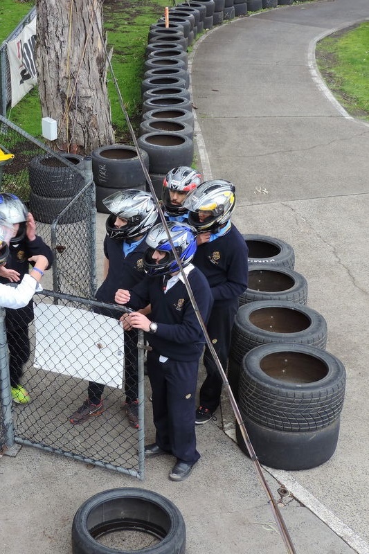 Senior Boys Outdoor Education Program: Go Karting