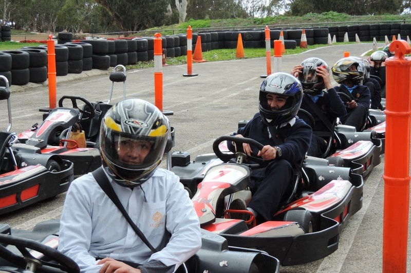 Senior Boys Outdoor Education Program: Go Karting