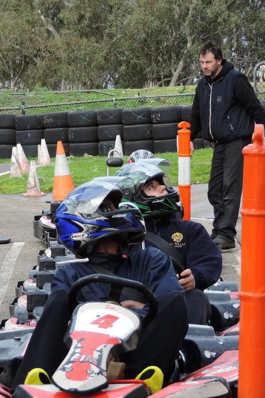 Senior Boys Outdoor Education Program: Go Karting