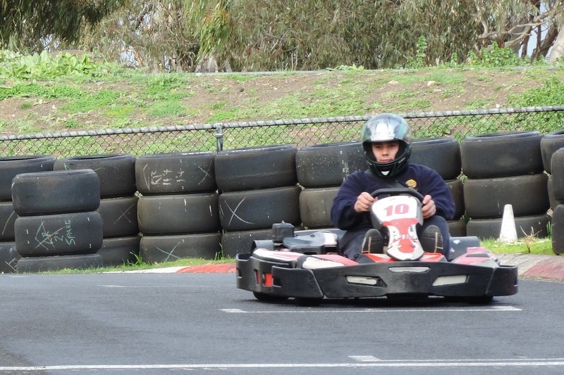 Senior Boys Outdoor Education Program: Go Karting