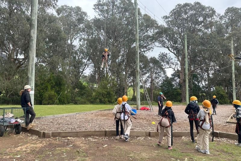 Year  5 and 6 Girls Camp Jungai