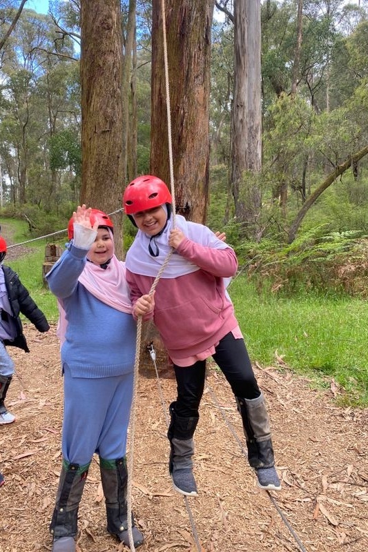 Year  5 and 6 Girls Camp Jungai