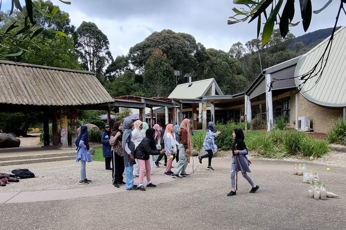 Year  5 and 6 Girls Camp Jungai