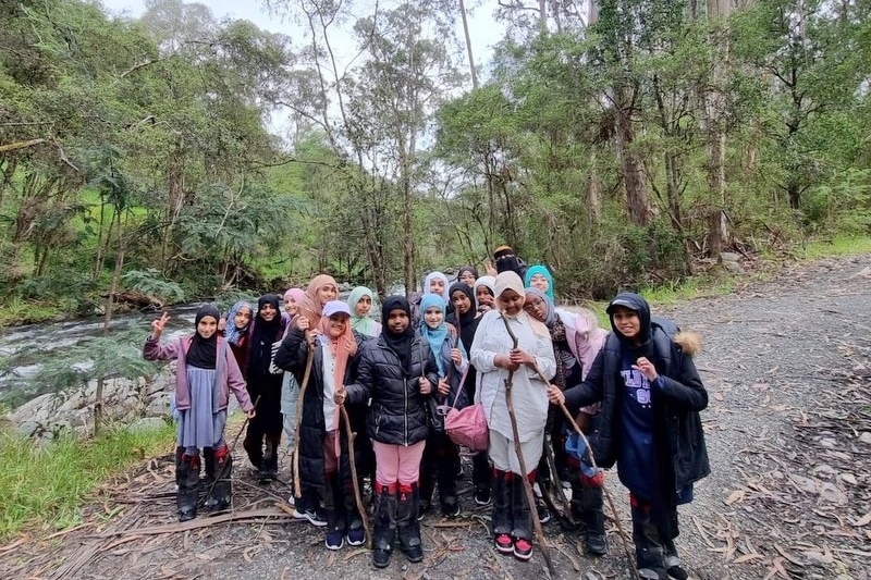 Year  5 and 6 Girls Camp Jungai