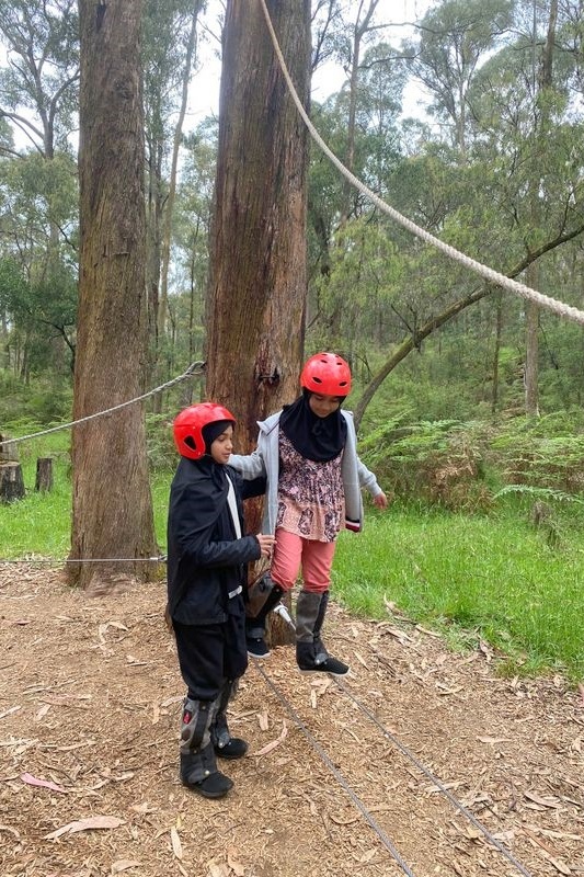 Year  5 and 6 Girls Camp Jungai