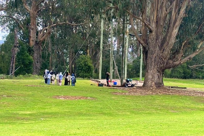 Year  5 and 6 Girls Camp Jungai